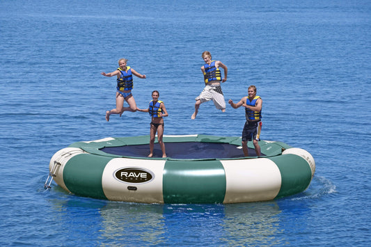 RAVE Water Trampolines - Reinforced Water Trampoline Aqua Jump 200 Northwoods
