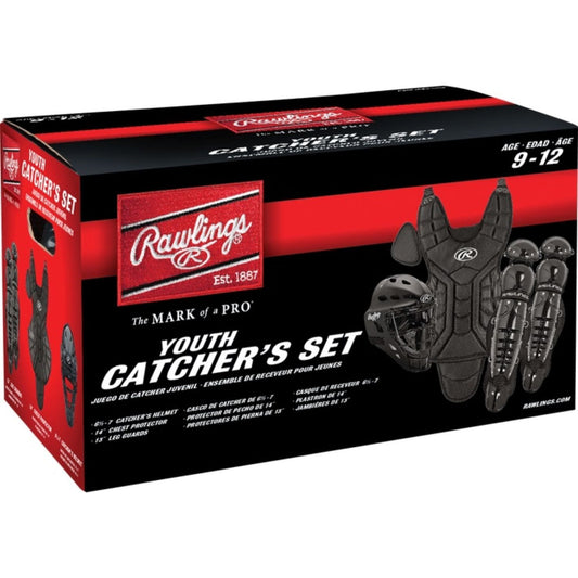 Rawlings Sports : Baseball Rawlings Players Series Youth Catchers Set Ages 9-12 Years