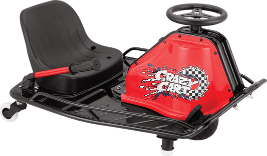 Razor Electric Ride Ons Razor Crazy Cart - Black