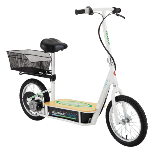 Razor Electric Scooter Razor EcoSmart Metro Electric Scooter - White