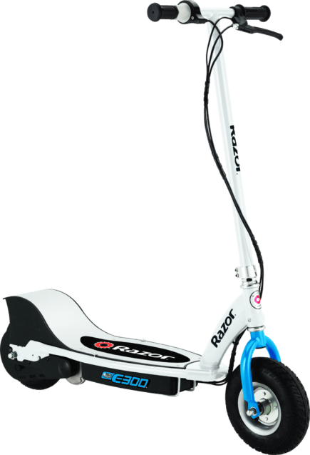 Razor Electric Scooter White/Blue Razor E300 Electric Scooter - White/Blue