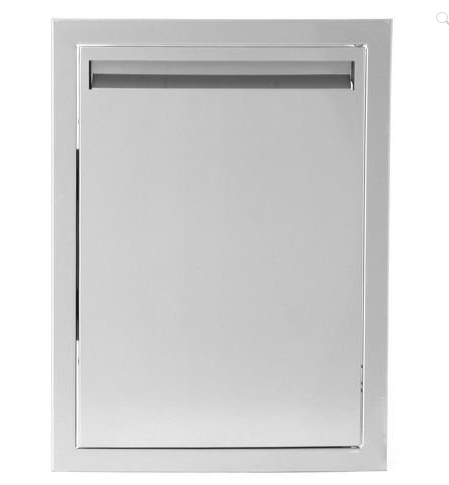 RO BBQ Access Door 350 Series 18-Inch Single Access Door - Vertical (Reversible) - RO BBQ | BBQ-350-SV-1420