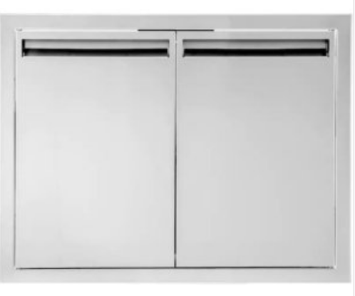 RO BBQ Access Door 350 Series 32-Inch Double Access Door - RO BBQ | BBQ-350-AD32
