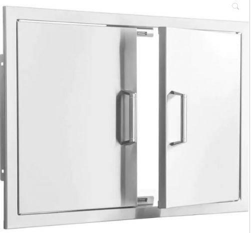 RO BBQ Access Door 350 Series 32-Inch Double Access Door - RO BBQ | BBQ-350-AD32