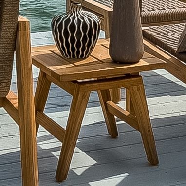 Royal Teak Collection Conversation Set Royal Teak Collection 5-Piece Admiral Conversation Set