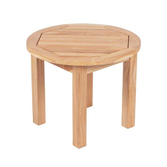 Royal Teak Collection DEEP SEATING Royal Teak Collection Miami Round Side Table – MIASTR