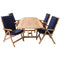 Royal Teak Collection Dining Table Royal Teak Collection Small Rectangular Family Expansion Table – FER6