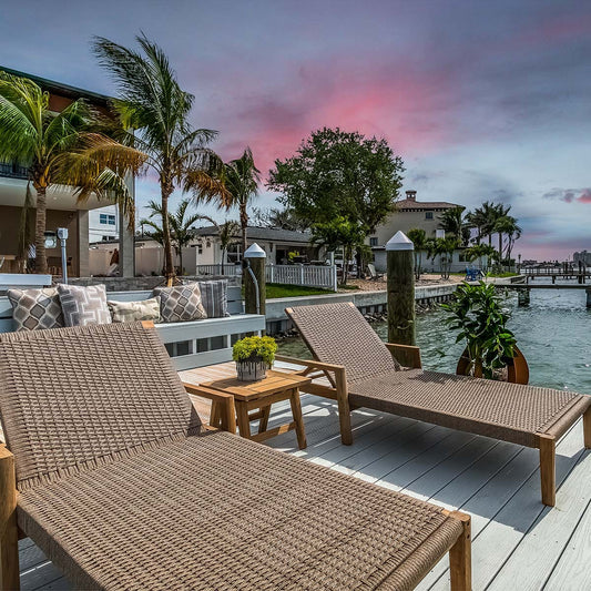 Royal Teak Collection LOUNGING Royal Teak Collection 3-Piece Admiral Lounge Set-ADSL