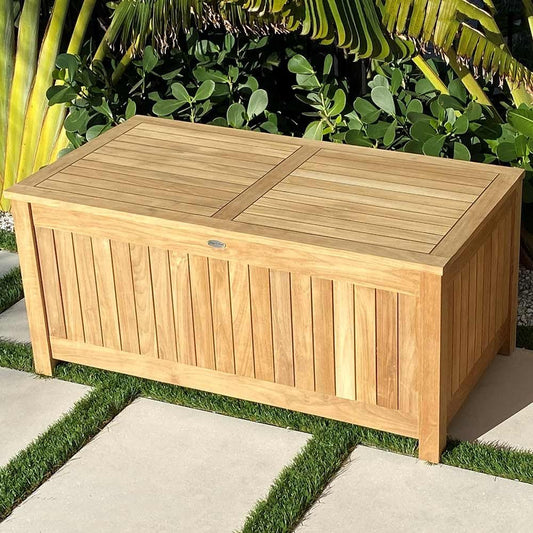 Royal Teak Collection Outdoor Storage Boxes Royal Teak Collection - STBXXL Teak Storage Box | XXL Size