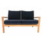 Royal Teak Collection SANIBEL SECTIONAL Royal Teak - Coastal Love-Seat / 2-Seater | COA2SP