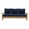 Royal Teak Collection SANIBEL SECTIONAL Royal Teak - Sofa / 3 Seater | MIASP3