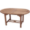 Royal Teak Collection TABLES Royal Teak Collection Small Oval Family Expansion Table – FEO6