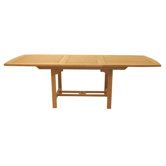 Royal Teak Collection TEAK TABLES Royal Teak Collection | 72/96 Family Expansion Table Rectangular | FER8