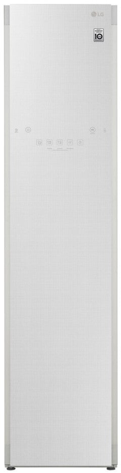LG - Styler Smart Steam Closet in White with Steam and Sanitize Cycle - S3WFBN