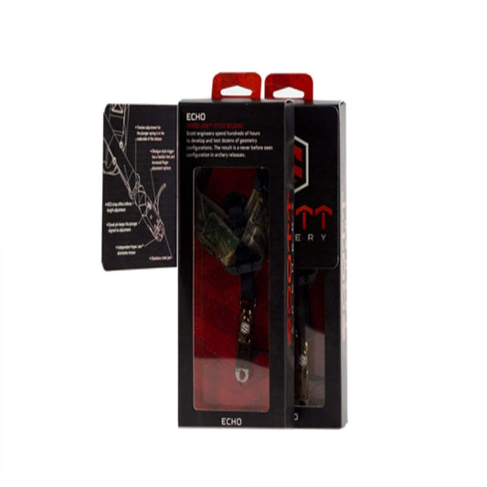 Scott Archery Archery : Releases Scott Archery Echo Release - NCS - Buckle Strap - Camo
