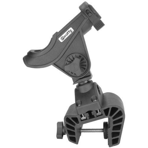 Scotty Fishing Marine/Water Sports : Accessories Scotty Baitcaster Rod Holder w 449 Clamp Mount Black
