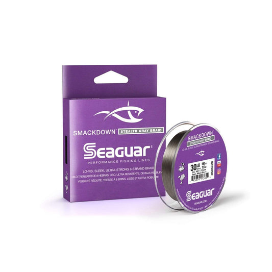 Seaguar Fishing : Line Seaguar Smackdown Stealth Gray 15SDSG150 8 Strand Braid