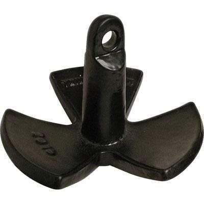 SeaSense Marine/Water Sports : Anchors SeaSense River Anchor 20Lb Blk Vinyl Coated