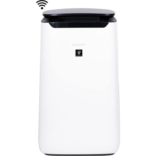 Sharp Air Purifiers Sharp - Air Purifier, True HEPA, Plasmacluster, Wi-Fi (Large Rooms) - White FXJ80UW