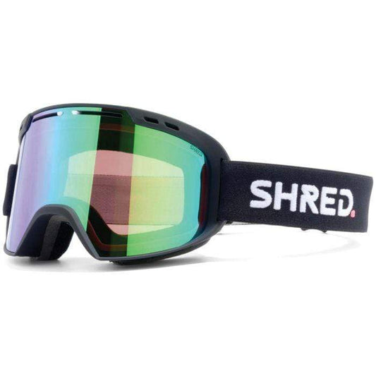 SHRED OPTICS Optics > Goggles SHRED OPTICS AMAZIFY BLACK GOGGLES - CBL PLASMA MIRROR SHRED OPTICS - AMAZIFY BLACK PLASMA