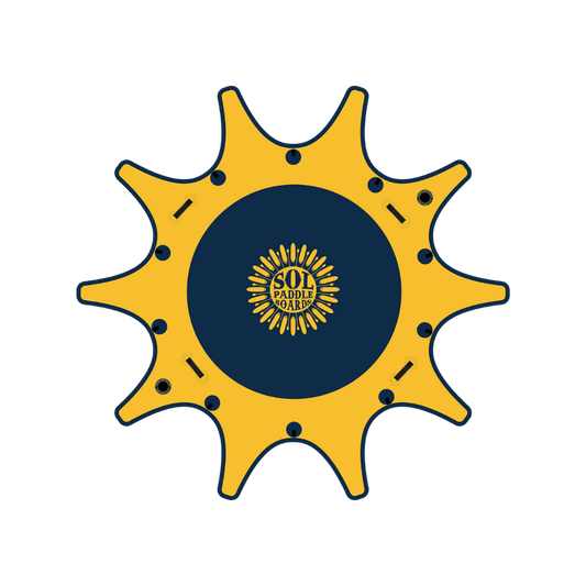 SOL Paddleboards Paddle Board Dock Only SOLnamastation Inflatable Yoga Dock - GalaXy