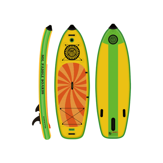 SOL Paddleboards Paddle Board SOLstout Inflatable Paddle Board - Infinity