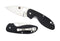 Spyderco Knives : Folding Blade Spyderco Efficient Folder 3.0 in Plain Black G-10 Handle