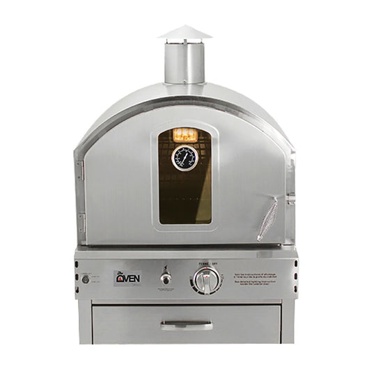 Summerset - Summerset Built-In Countertop Outdoor Pizza Oven, Natural Gas | SS-OVBI-NG