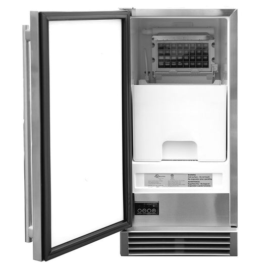 Summerset - Outdoor Stainless Steel Ice Maker, 15-Inch | SSIM-15