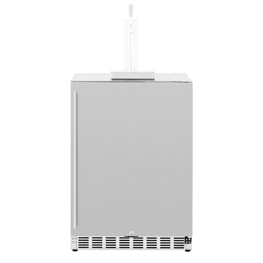 Summerset SSRFR-24DK Outdoor Kegerator with No Tap, 6.6 Cubic Feet