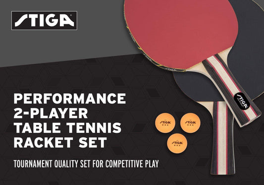 Stiga Table Tennis STIGA - Performance Table Tennis Set (2 player set) - T1363