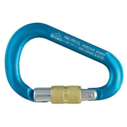 STUBAI Climbing & Mountaineering > Carabiners STUBAI ANODIZED HMS PRO SCREWGATE CARABINER VIOLET STUBAI HMS