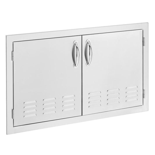 Summerset Grills Access Doors Door, Double - 33" Stainless Steel - Vented
