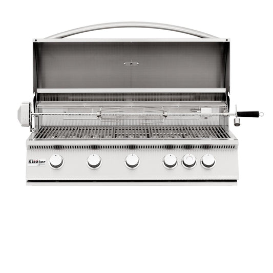 Summerset Grills Grills Sizzler Grill, 40" LP/NG - Built-in