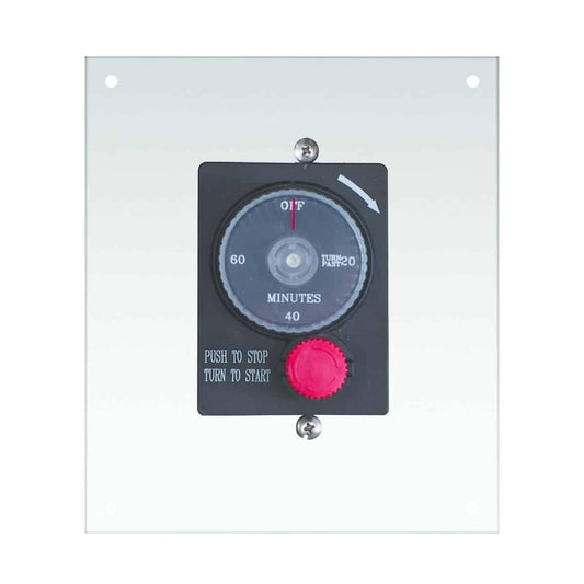 Summerset Grills Installation and Other Kitchen Components Summerset Grills - Mechanical timer with manual emergency shut-off. 1 hour countdown tim