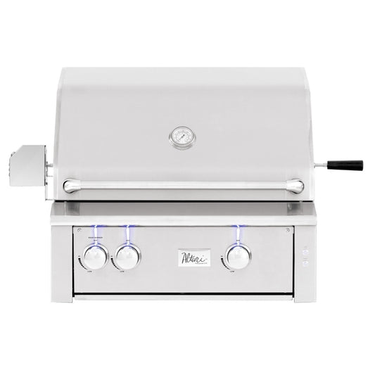 Summerset Grills Luxury Gas Grill Summerset Alturi 30-Inch 2-Burner Free Standing | Natural Gas OR Propane | Gas Grill With Stainless Steel Burners & Rotisserie - ALT30T