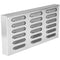 Summerset Grills Masonry Storage & Access Components Masonry Island Vent - 12" x 6" Stainless Steel Panel with Masonry Frame Return