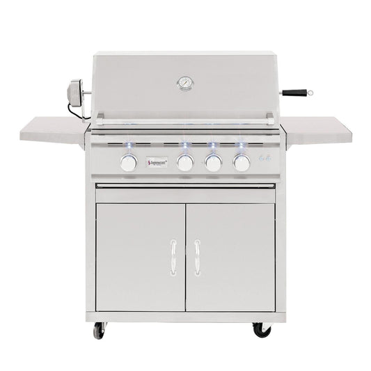Summerset Grills Premium Gas Grill Propane Summerset TRL 32-Inch 3-Burner | Free Standing | Propane OR Natural Gas | Grill With Rotisserie - TRL32