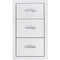 Summerset Grills Storage & Utility Drawers Drawer, Triple - 17" Stainless Steel