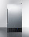 Summit All-Freezer 18" Built-In All-Freezer Upright Freezer, Stainless-Steel