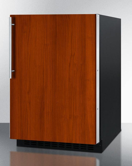 Summit All-Refrigerator 24" Al54 4.8 cu. ft. Custom Panel Built-In Undercounter Compact Refrigerator