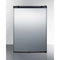 Summit All-Refrigerators 16" 1.1 cu.ft. Stainless Steel with Lock Compact Minibar