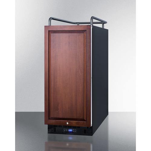 Summit Beer Dispensers 15" 2.9 cu.ft. Custom Panel Built-In Kegerator