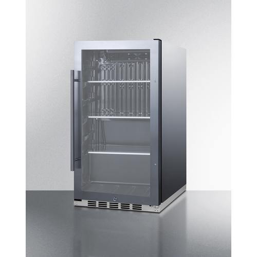 Summit Beverage Center Shallow Depth Indoor/Outdoor Beverage Cooler