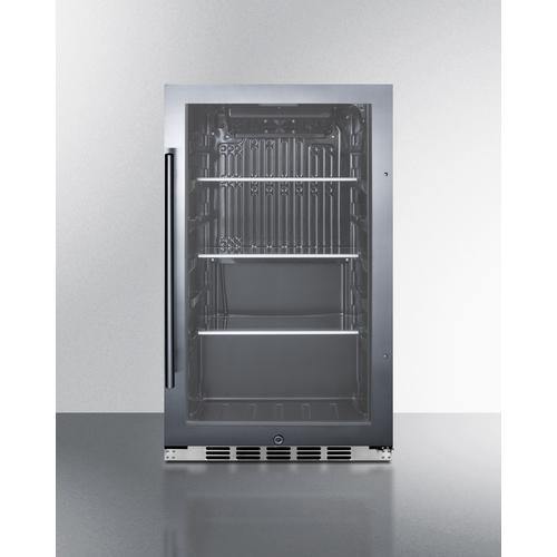 Summit Beverage Center Shallow Depth Indoor/Outdoor Beverage Cooler