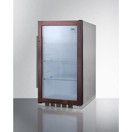 Summit Beverage Center Shallow Depth Indoor/Outdoor Beverage Cooler