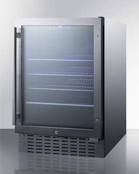 Summit Built-In Pub Cellar 24" Wide Built-In Beverage Cooler