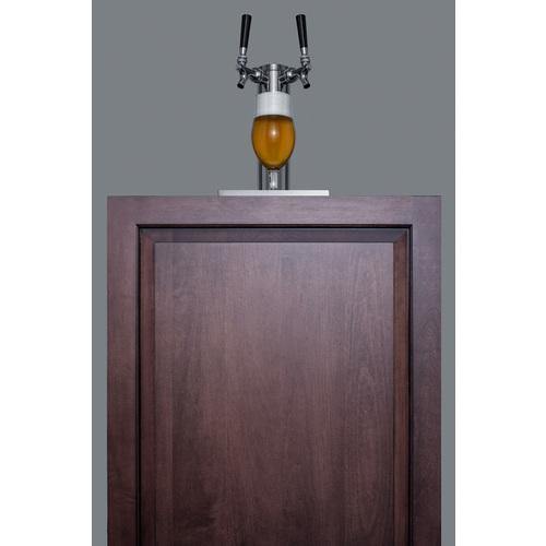 Summit Commercial Beer Dispensers 24" Wide Built-In Kegerator, ADA Compliant