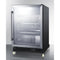 Summit Commercial Beverage Center 24" Wide Built-In Mini Reach-In Beverage Center with Dolly