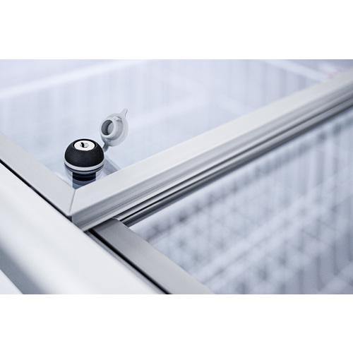 Summit Commercial Chest Freezers Commercial 43" 11.7 cu.ft. White Chest Freezer with Lock